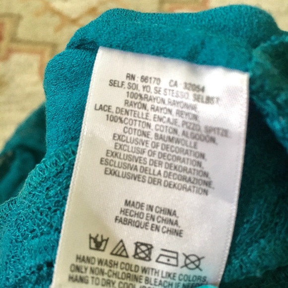 Anthropologie Danielrainn Boho blouse small - Picture 7 of 9